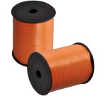 Ruban cadeau, 5 mm x 500 m, orange