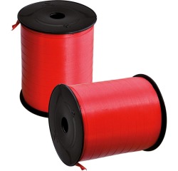 Inpaklint, 10 mm x 250 m, rood