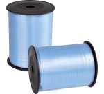 Ruban cadeau, 10 mm x 250 m, bleu clair