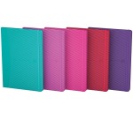 Oxford Signature business journal, ft 18 X 25 cm, quadrillé 5 mm, 80 feuilles, assorti bright