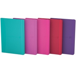 Oxford Signature business journal, ft 18 X 25 cm, quadrillé 5 mm, 80 feuilles, assorti bright