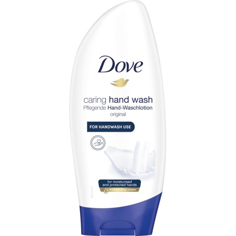 Dove savon mains, capuchon, flacon de 250 ml, recharge