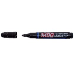 ZEBRA permanent marker M80, 2 mm, ronde punt, zwart