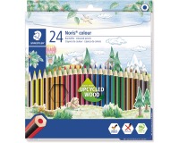 DE_NORIS COLOUR CRAYONS 24X