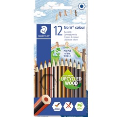 Staedtler Noris Colored Pencil People of the World set of 12 pieces