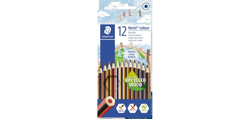 Staedtler Noris Buntstifte People of the World Set 12 Stück