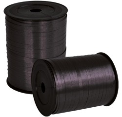 Ruban cadeau, 5 mm x 500 m, noir