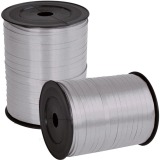 Ruban cadeau, 5 mm x 500 m, argent