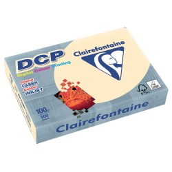 Clairefontaine DCP papier de présentation A4, 100 g, ivoire, paquet de 500 feuilles