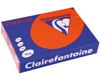 Clairefontaine Trophée Intens, papier couleur, A4, 80 g, 500 feuilles, églantine