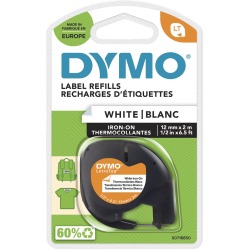 EN_DYMO RUBAN LETRATAG 12MM BLANC