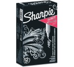Sharpie permanente marker metallic, fijne punt, zilver