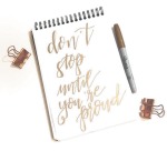 Permanenter Sharpie-Marker mit feiner 1,5-3 mm Spitze, Gold