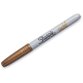 Sharpie marqueur permanent metallic, pointe fine, or