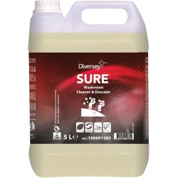 Diversey sanitairreiniger en ontkalker Sure, flacon van 5 liter