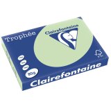 Clairefontaine Trophée Pastel, gekleurd papier, A3, 80 g, 500 vel, golfgroen