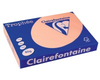 Clairefontaine Trophée Pastel, gekleurd papier, A3, 80 g, 500 vel, zalm