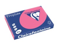Clairefontaine Trophée Intens, gekleurd papier, A3, 80 g, 500 vel, fuchsia