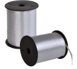 Ruban cadeau, 10 mm x 250 m, argent