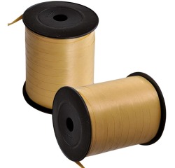 Inpaklint, 10 mm x 250 m, goud