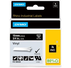 Dymo ind vinyl labels