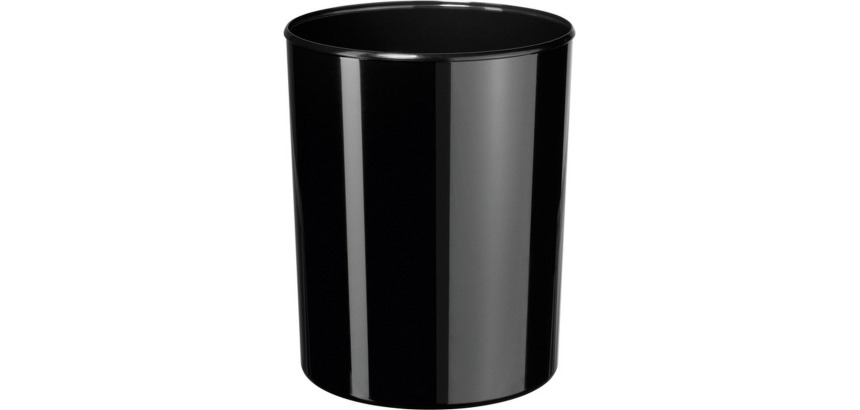Black Han iLine wastepaper basket