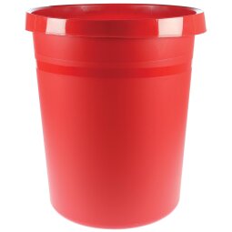 EN_CORBEILLE PAPIER ROUGE 18L HAN