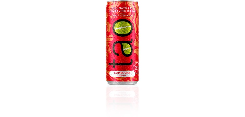 Tao Botanic Kombucha, Dose 25 cl, Packung mit 24 Stück