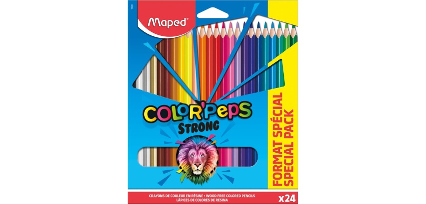 Maped Farbstift Color'Peps 20 Buntstifte + 4 Neonstifte
