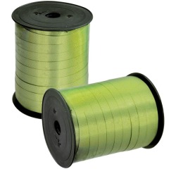 Ruban cadeau, 10 mm x 250 m, vert mousse