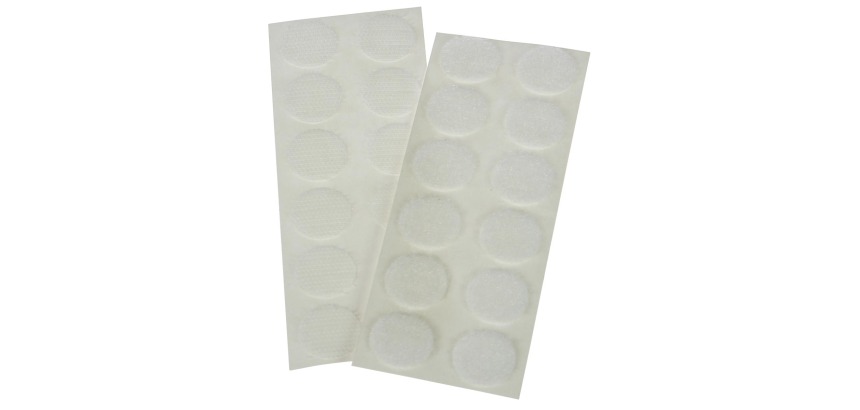 Bouhon Pastilles auto-agrippantes, sachet de 24 pièces