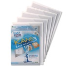 Tarifold tview adhesive sleeve for A5 size, white, permanent, pack of 5 pieces