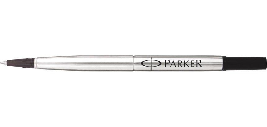Parker refill for rollerball medium, black