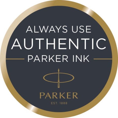 Parker Quink inktpot blauw-zwart