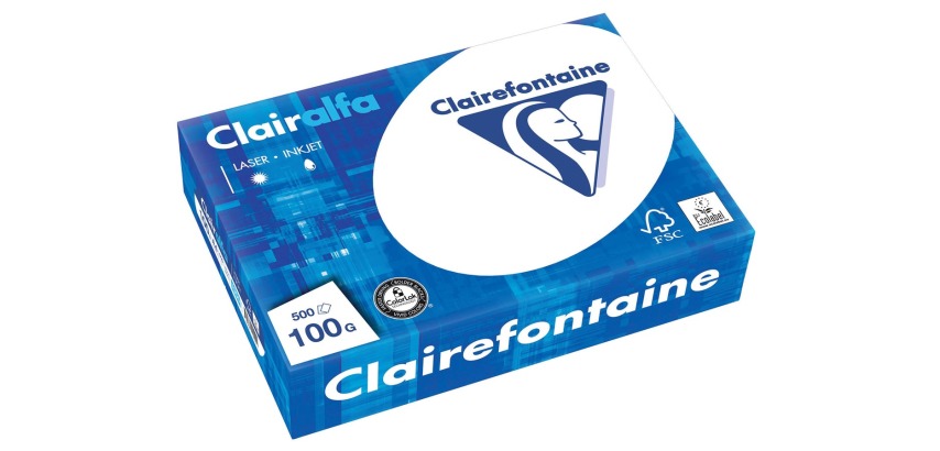 Clairefontaine Clairalfa presentation paper A4, 100 g, pack of 500 sheets