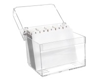 DE_BOÎTE À FICHES ACRYLIQUE, A6