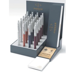 Parker Jotter ballpoint pen, display of 20 pieces in assorted colors