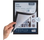 Cadre info Europel autocollant A4 noir