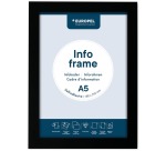 Black A5 self-adhesive info frame Europel