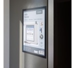 Europel magnetisch kader, zwart, ft A3, pak van 5 stuks