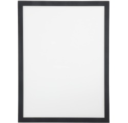 Europel cadre magnétique, noir, ft A4, paquet de 5 pièces