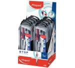 Maped Stop System compass set of 5 pieces: 1 Stop System compass, 1 universal adapter, 1 pencil sharpener, ...
