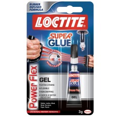 Secondelijm Loctite Powerflex GEL tube 3 gram op blister