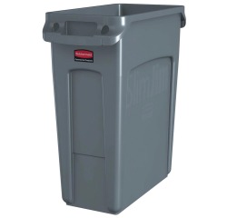Rubbermaid collecteur Slim Jim, 60 l, gris