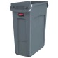 Rubbermaid collecteur Slim Jim, 60 l, gris