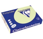 Clairefontaine Trophée Farbpapier, A4, 80 g, 500 Blatt, Hellgrün
