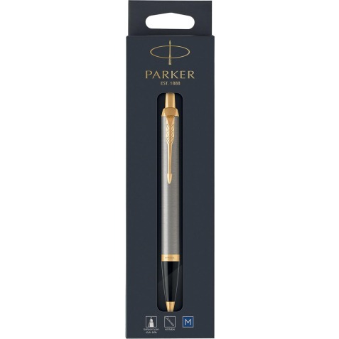 Parker IM stylo bille métal GT, sous blister