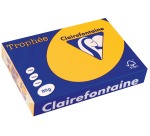 Clairefontaine Trophée Intens, colored paper, A4, 80 g, 500 sheets, sunflower yellow