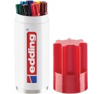 Edding permanent marker 3000, set of 8 pieces in assorted colors