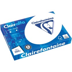 Clairefontaine Clairalfa papier de présentation ft A3, 350 g, paquet de 125 feuilles